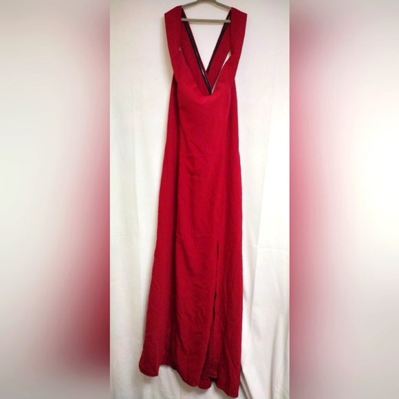 Dessy Collection Dresses & Skirts - Size 16 Off the Shoulder Burgundy Vivian Diamond Deess